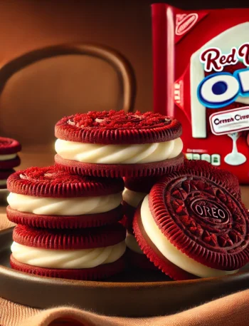 red velvet oreos