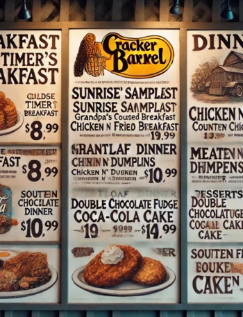 cracker barrel menu with prices