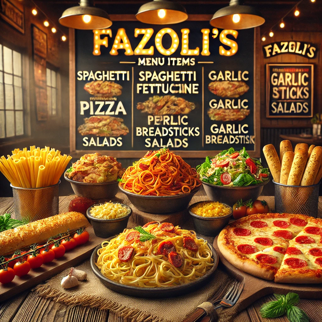 fazolis menu