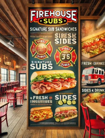 firehouse subs menu