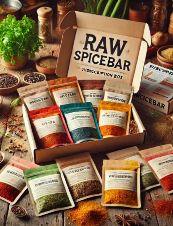 spice of the month rawspicebar