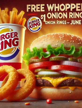 burger king giving away free whoppers restaurant