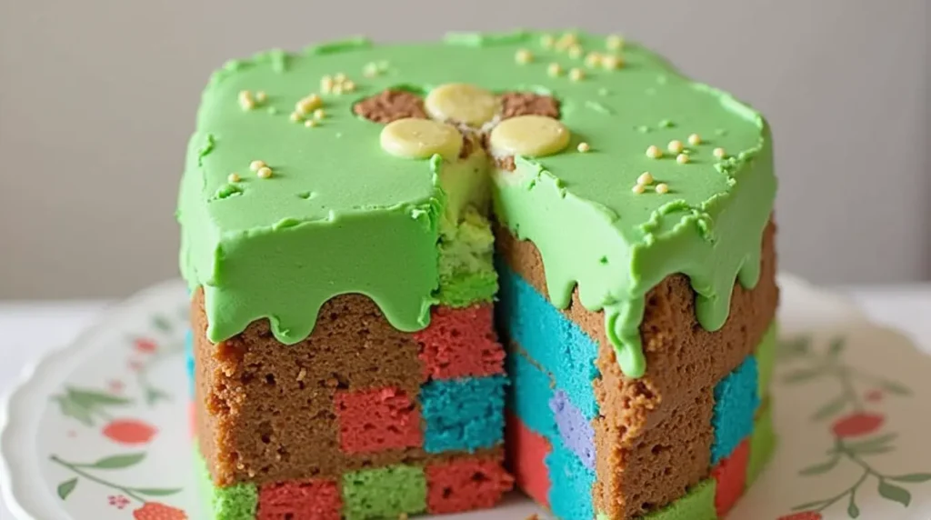 minecraft cake 2