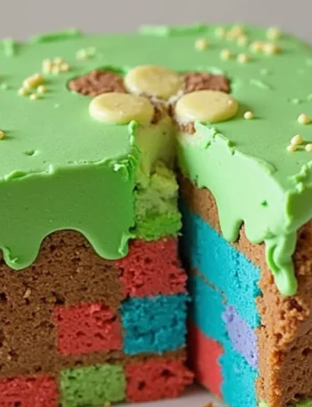 minecraft cake 2