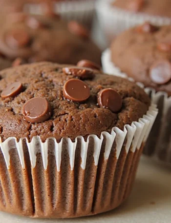 muffin banane chocolat