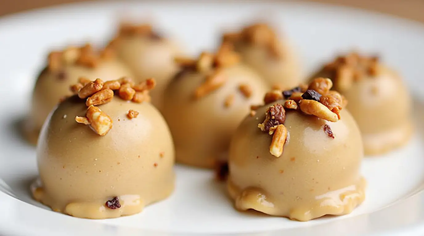 Salted Caramel Peanut Butter Whiskey Bites