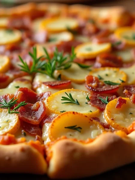 raclette cheese Pizza
