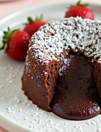 Dandelion Chocolate Lava Cake