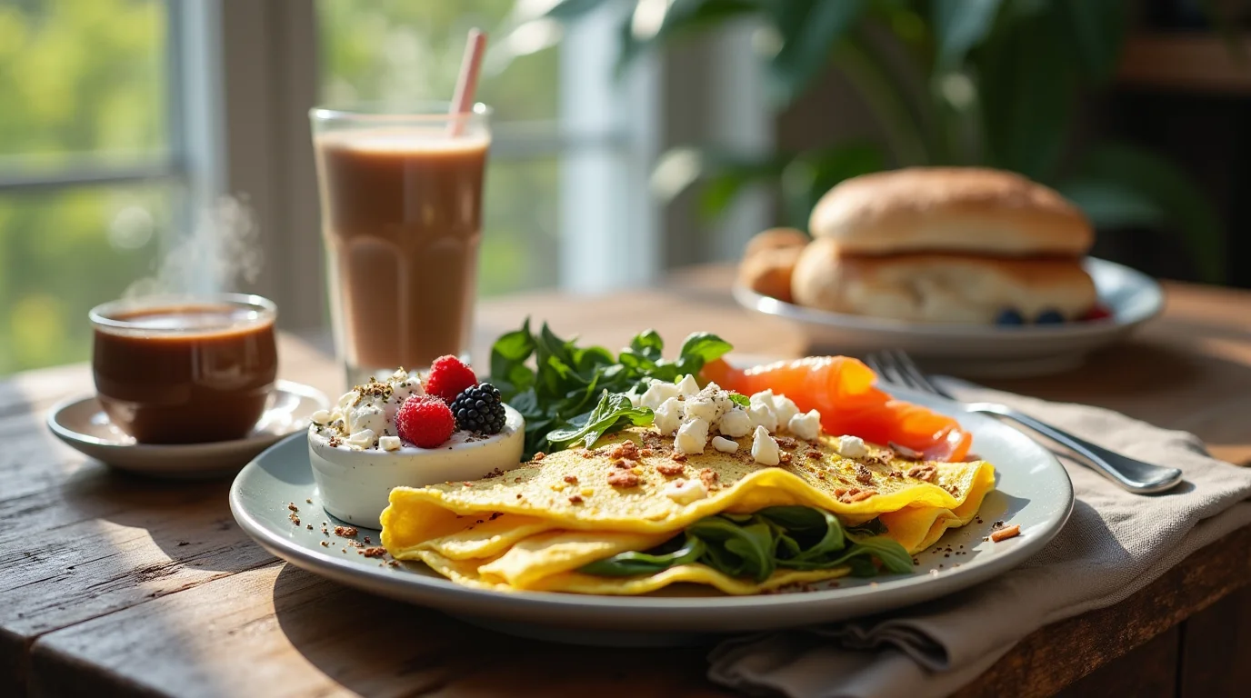 high protein breakfast