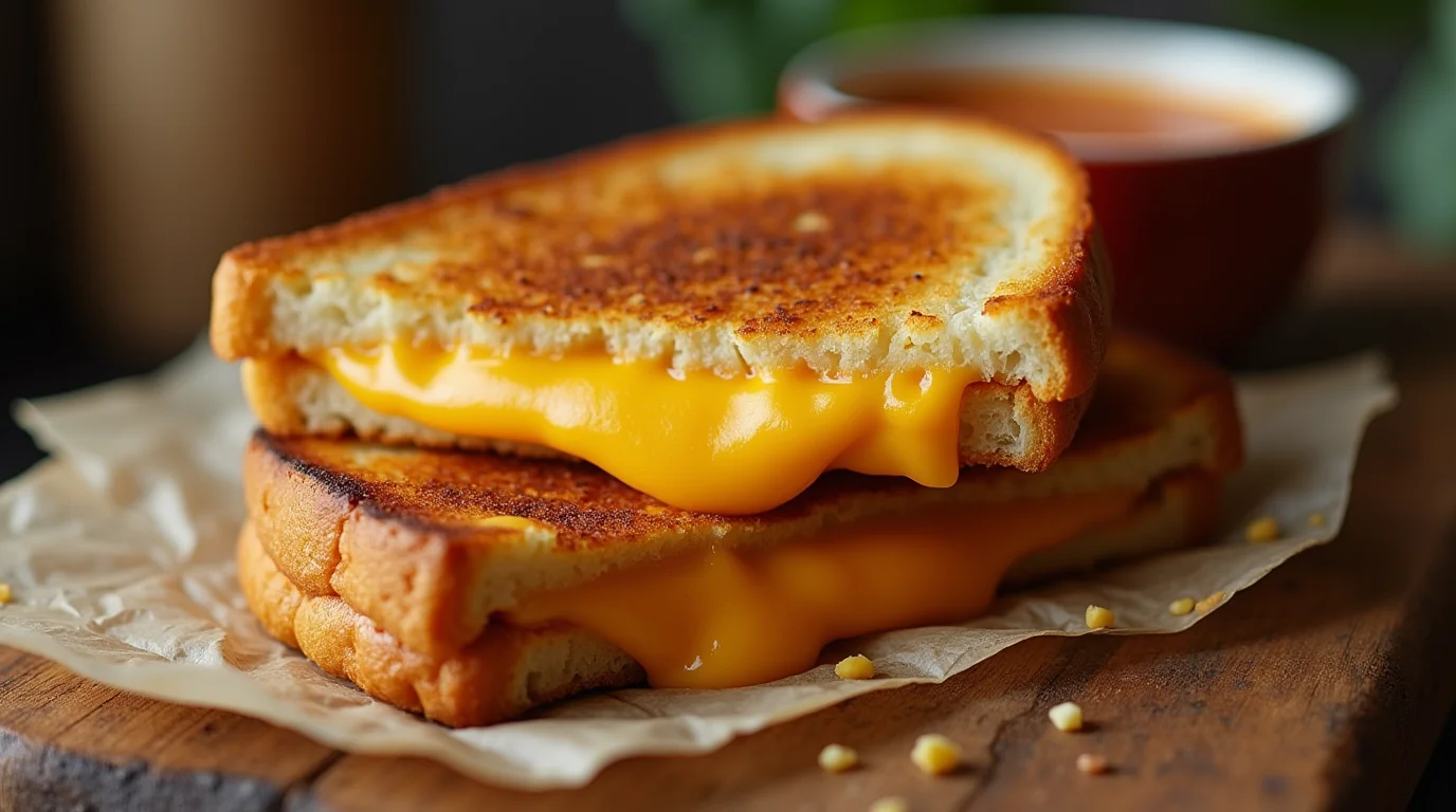 Grilled cheddar cheese Sandwich