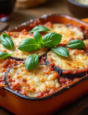 Eggplant Parmesan & pecorino romano