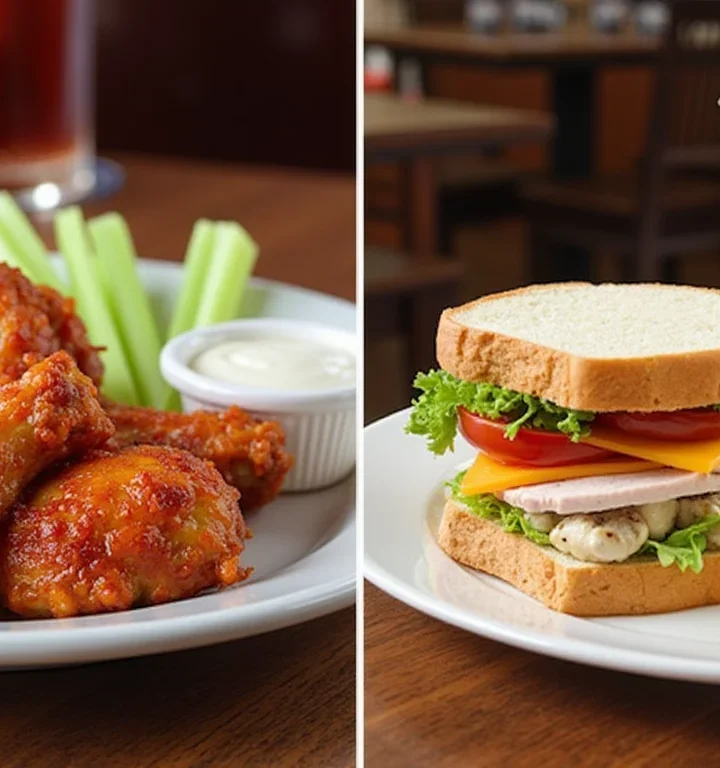 wingstop Menu Vs mcalister's Menu
