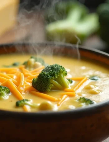 Broccoli and cheddar cheese Soup