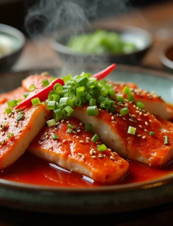 Korean Spicy Skate Fish (Hongeo Jjim