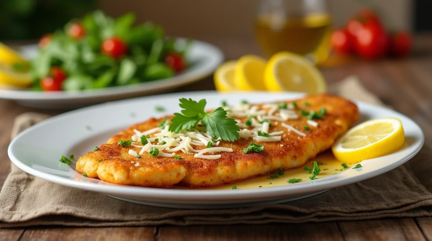 Chicken Milanese & grana padano
