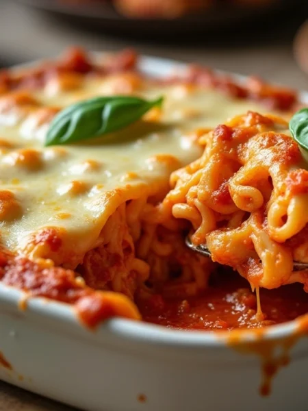 baked ziti recipe no meat