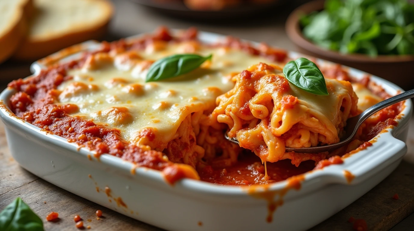 baked ziti recipe no meat