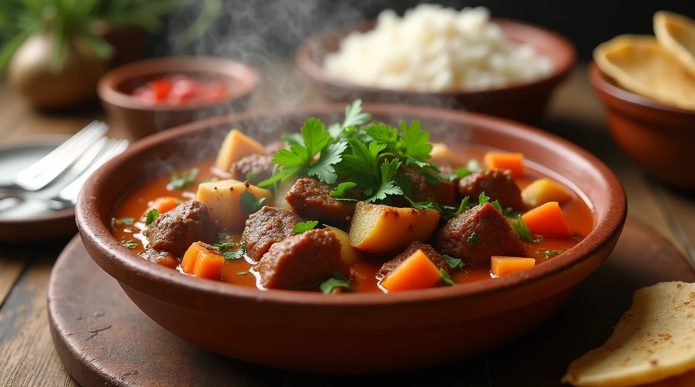 Stews and Soups with buche meat
