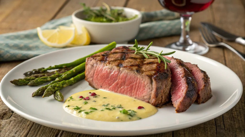 Sirloin Steak with Béarnaise Sauce