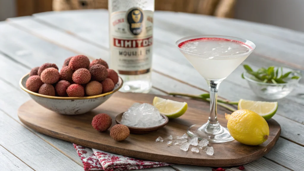 lychee martini ingredients