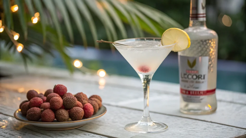 lychee martini