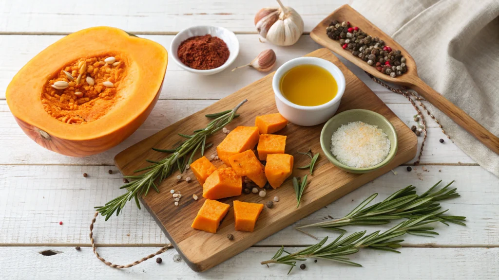 Calabaza al Horno ingredients