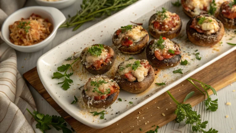 Stuffed Mushrooms with Prosciuttini 22