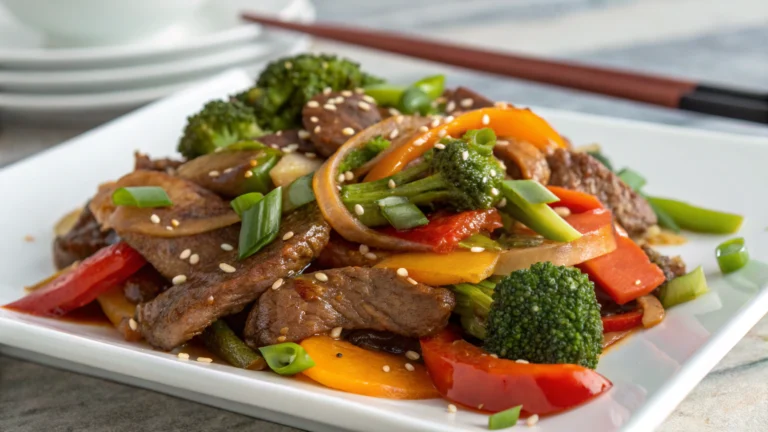 Sirloin Steak Stir Fry