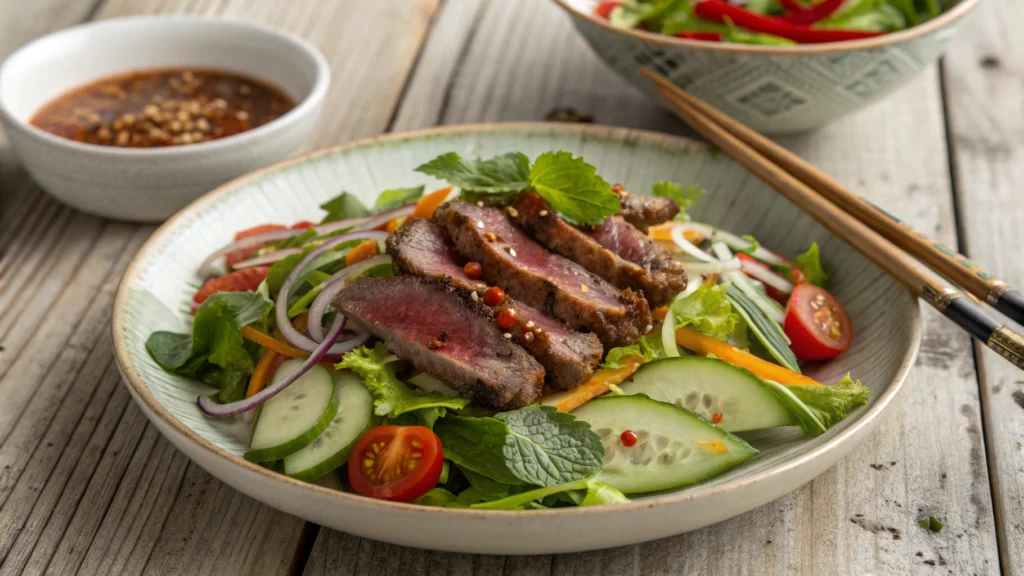 Thai-Style Spicy Sirloin Salad (Yum Nua)