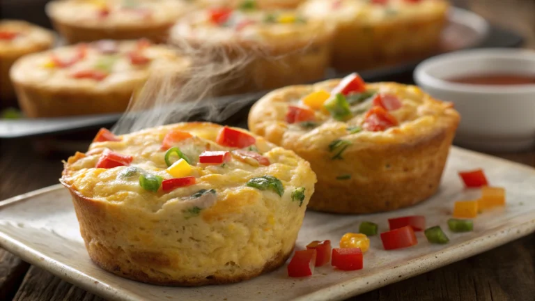 Breakfast Egg Muffins and Colby Jack Cheese