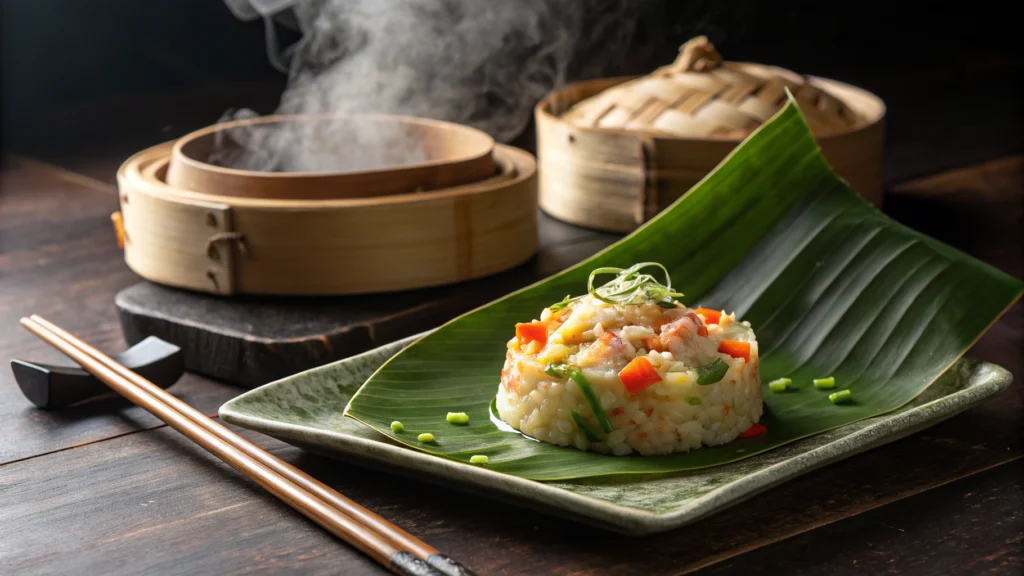 Vietnamese Gỏi Đu Đủ with Green Papaya
