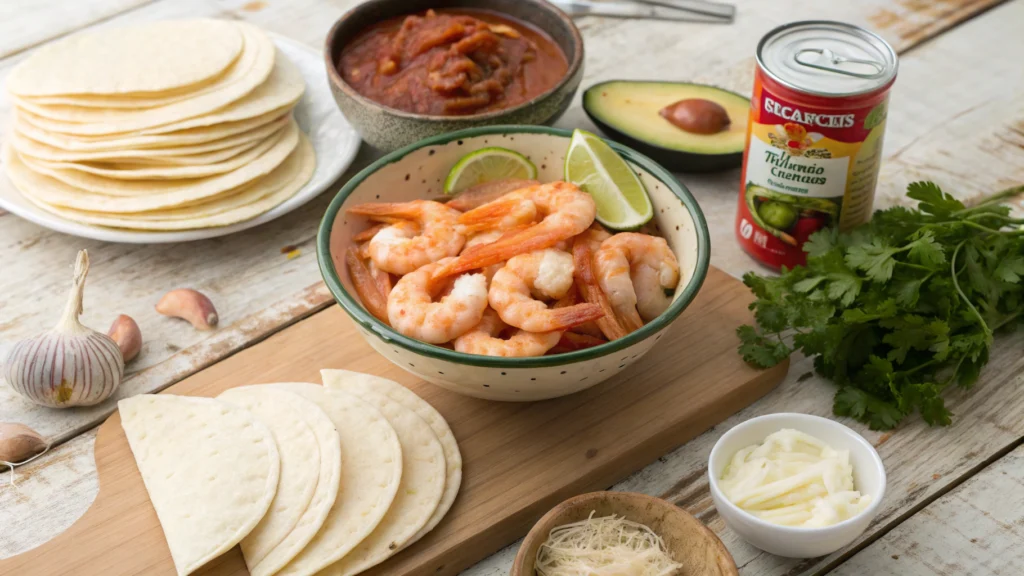 langostino Enchiladas recipe ingredients