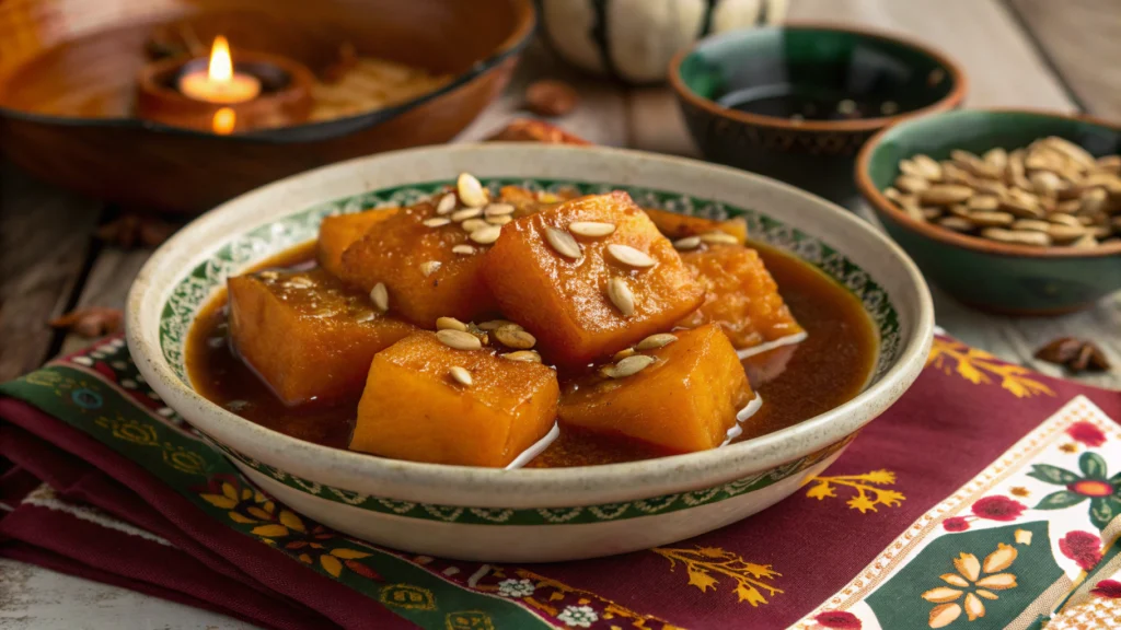 Calabaza en Tacha