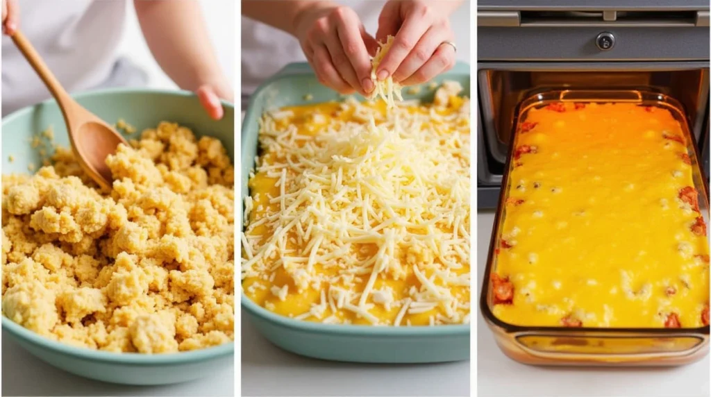 Monterey Jack Cheese & Chicken Casserole