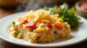 Monterey Jack Cheese & Chicken Casserole