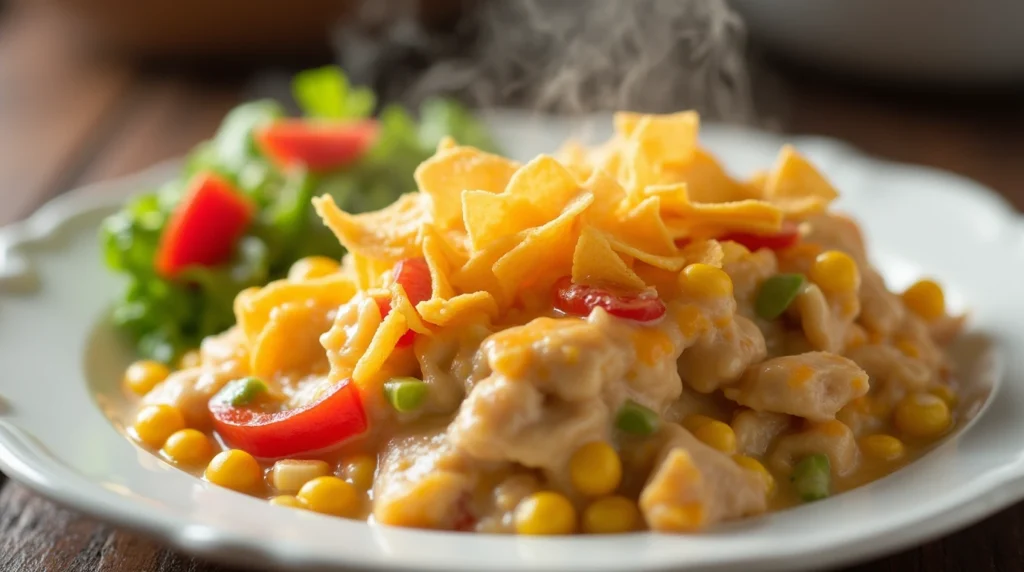 Monterey Jack Cheese & Chicken Casserole