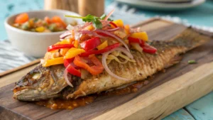 Escovitch Fish & scotch bonnet