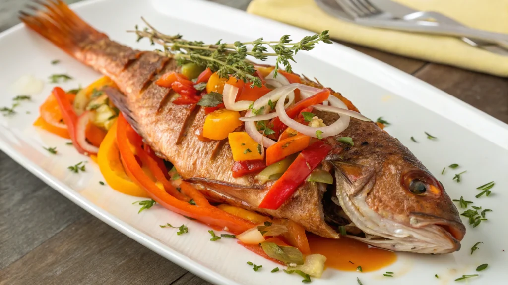 Escovitch Fish & scotch bonnet