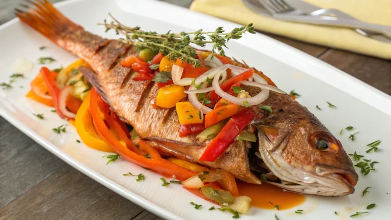 Escovitch Fish & scotch bonnet