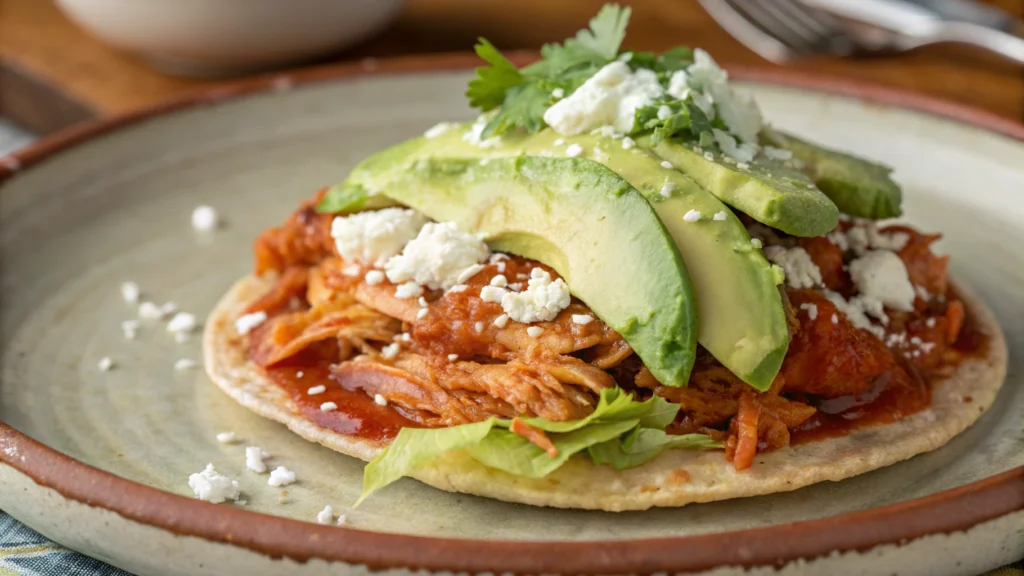 Tostadas de Tingawith cotija 11