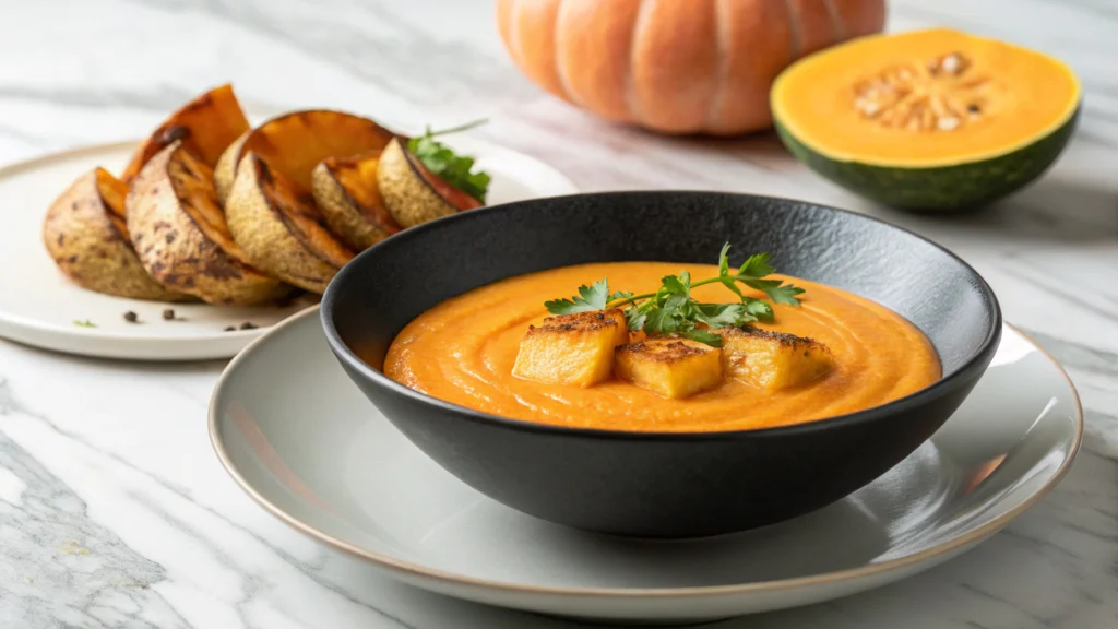 Crema de Calabaza y Coco