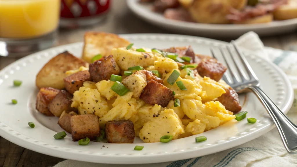 Linguiça Breakfast Scramble