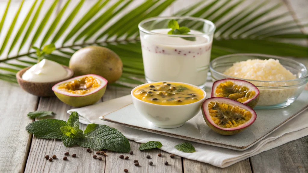 maracuya-mousse ingredients