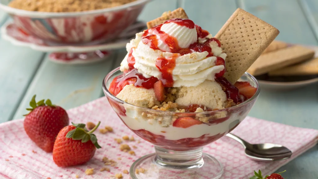 strawberry shortcake ice