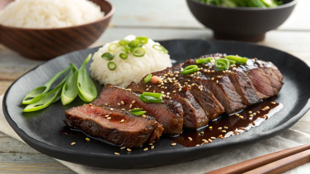 Japanese Teriyaki Sirloin Steak