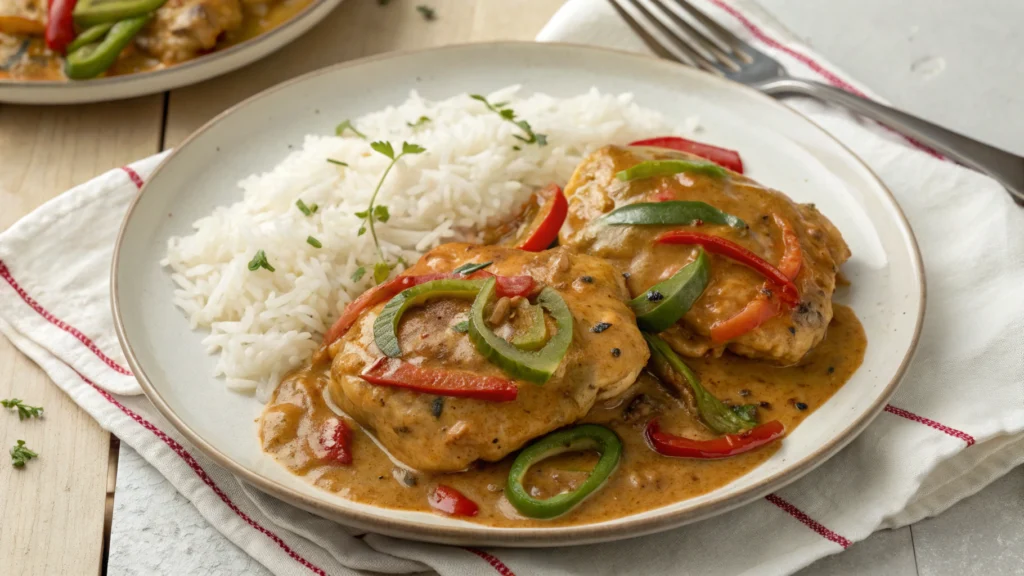 smothered chicken