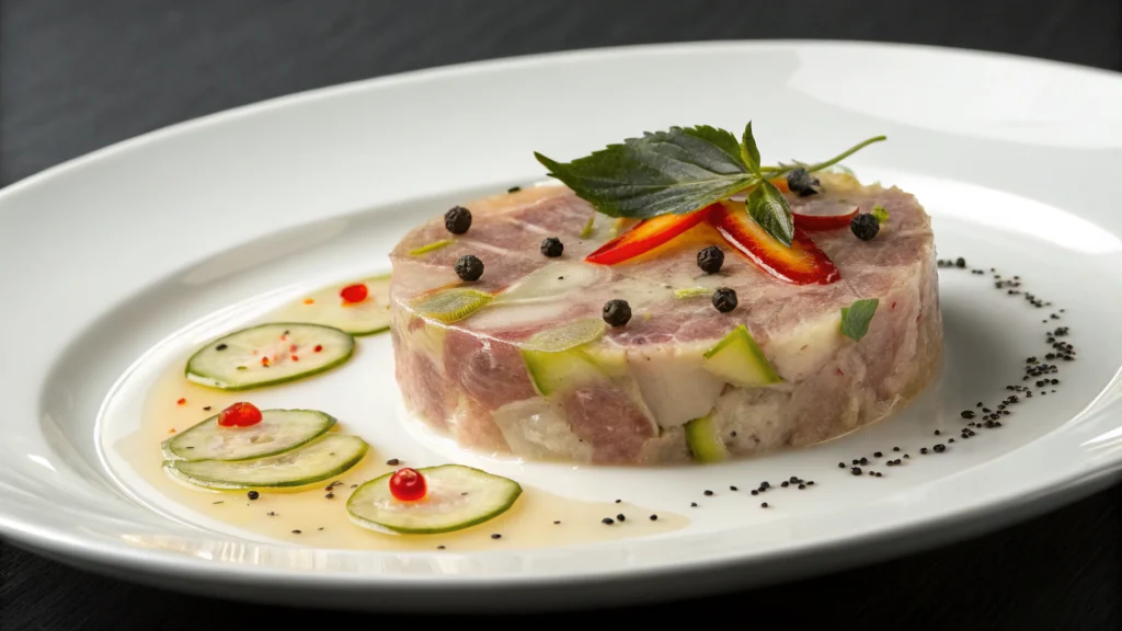 Southern Souse with head cheese