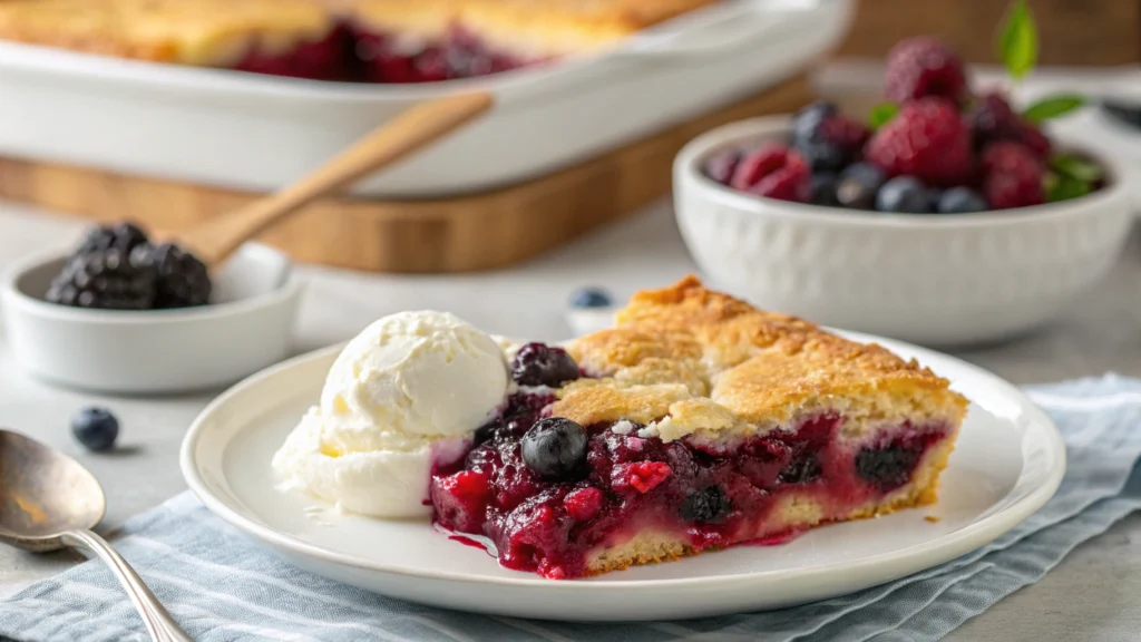 Boysenberry Cobbler recipe