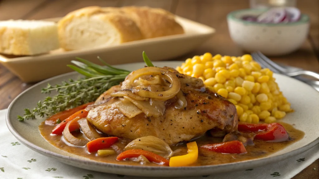 smothered chicken