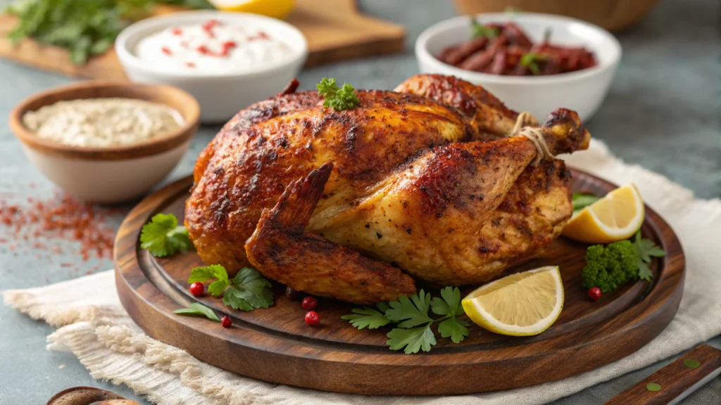 Sumac Roasted Chicken recipe(sumaksläktet)